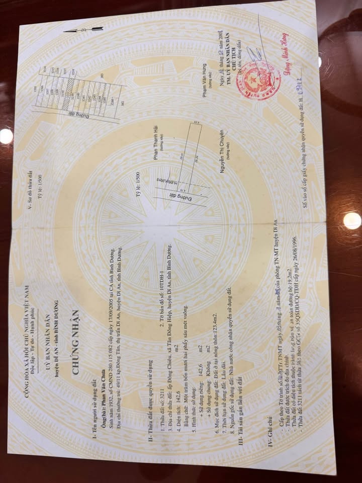 Dãy nhà trọ mặt tiền Đoàn Thị Kia Dĩ An 142,5m² giá 4,5 tỷ - Đầu tư sinh lời ổn định!