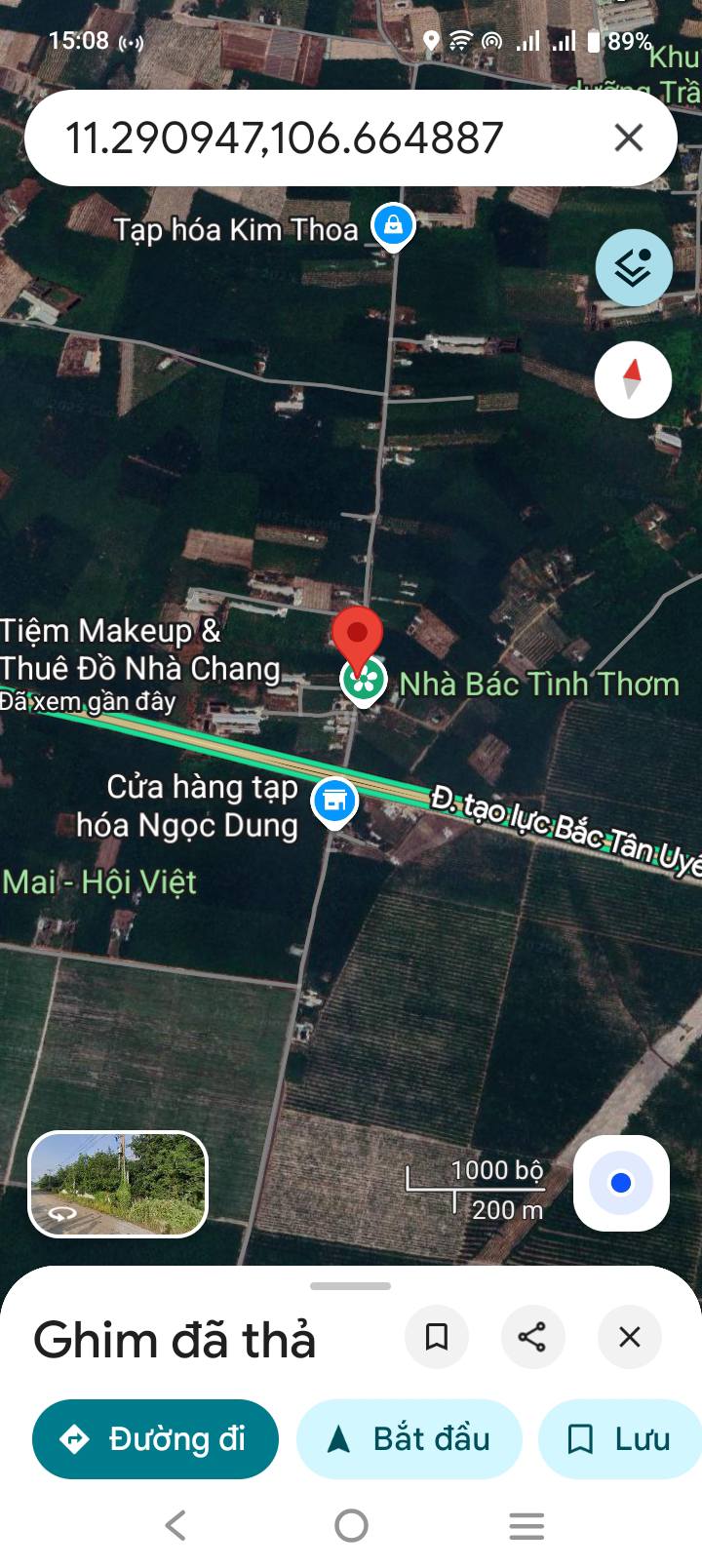 Đất gần KCN Bàu Bàng, Bình Dương 2832m² - Đầu tư sinh lời ngay!