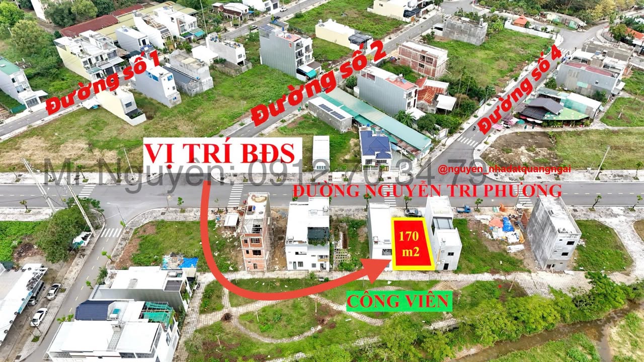 Đất nền KDC Phước Thạnh đường Nguyễn Tri Phương 170m² giá chỉ 2 tỷ - Cơ hội đầu tư hấp dẫn!