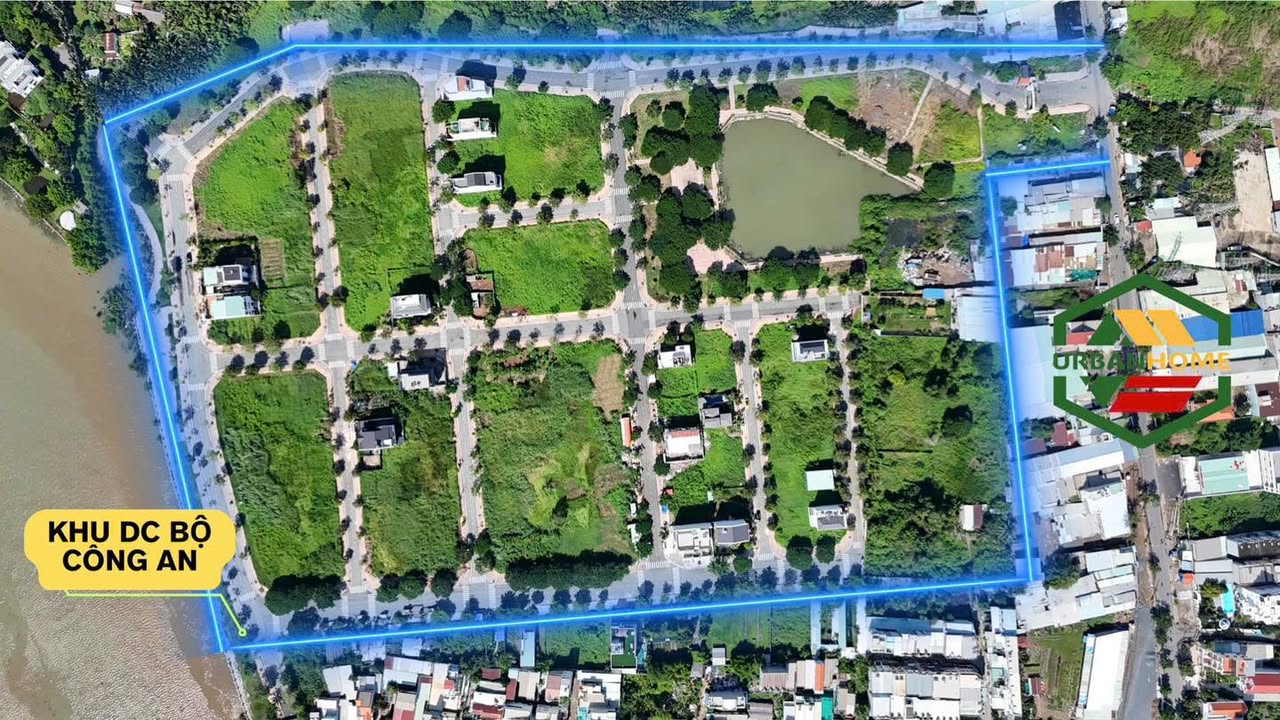 Đất biệt thự KDC Bộ Công An Phạm Hữu Lầu, Nhà Bè 315m² giá 20.5 tỷ - Tiềm năng tăng giá mạnh!