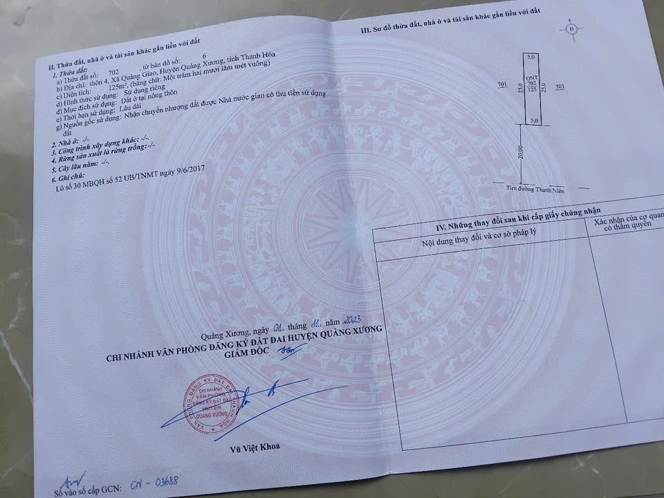 Đất nền Quảng Giao 150m² giá 1.35 tỷ - Đầu tư sinh lời tiềm năng!