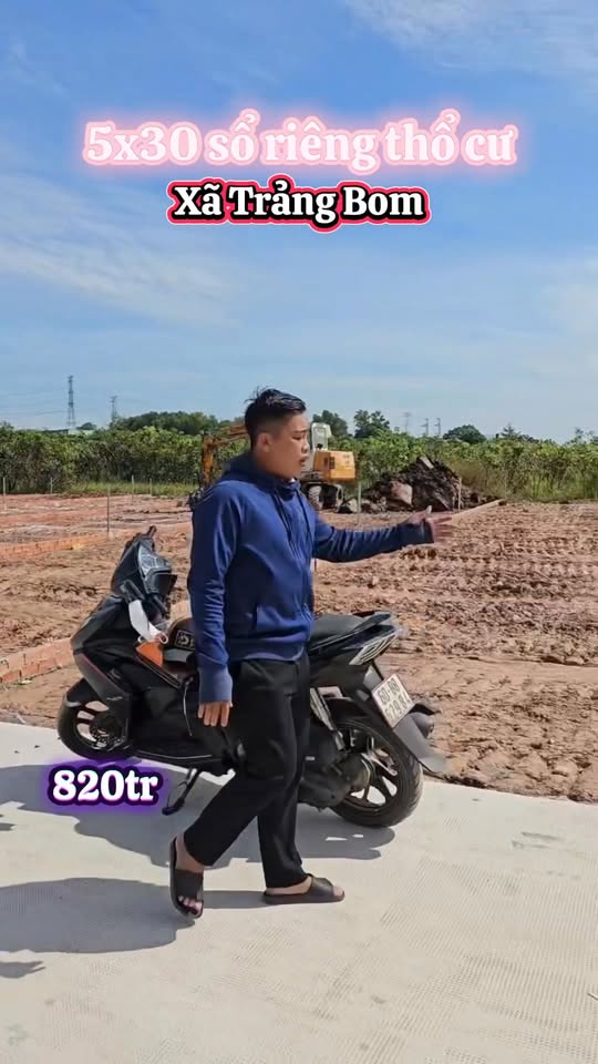 Đất nền 166m² tại Ấp 2 Sông Trầu, Trảng Bom, Đồng Nai chỉ 800 triệu - Cơ hội đầu tư hấp dẫn!