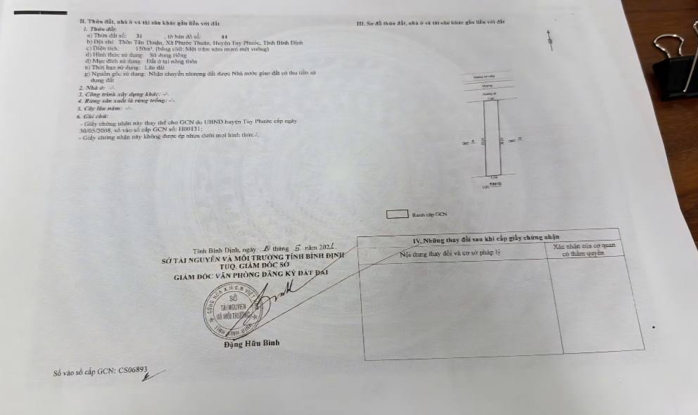 Đất thổ cư 150m² tại Tân Thuận, Tuy Phước giá 2.4 tỷ - Cần bán gấp!