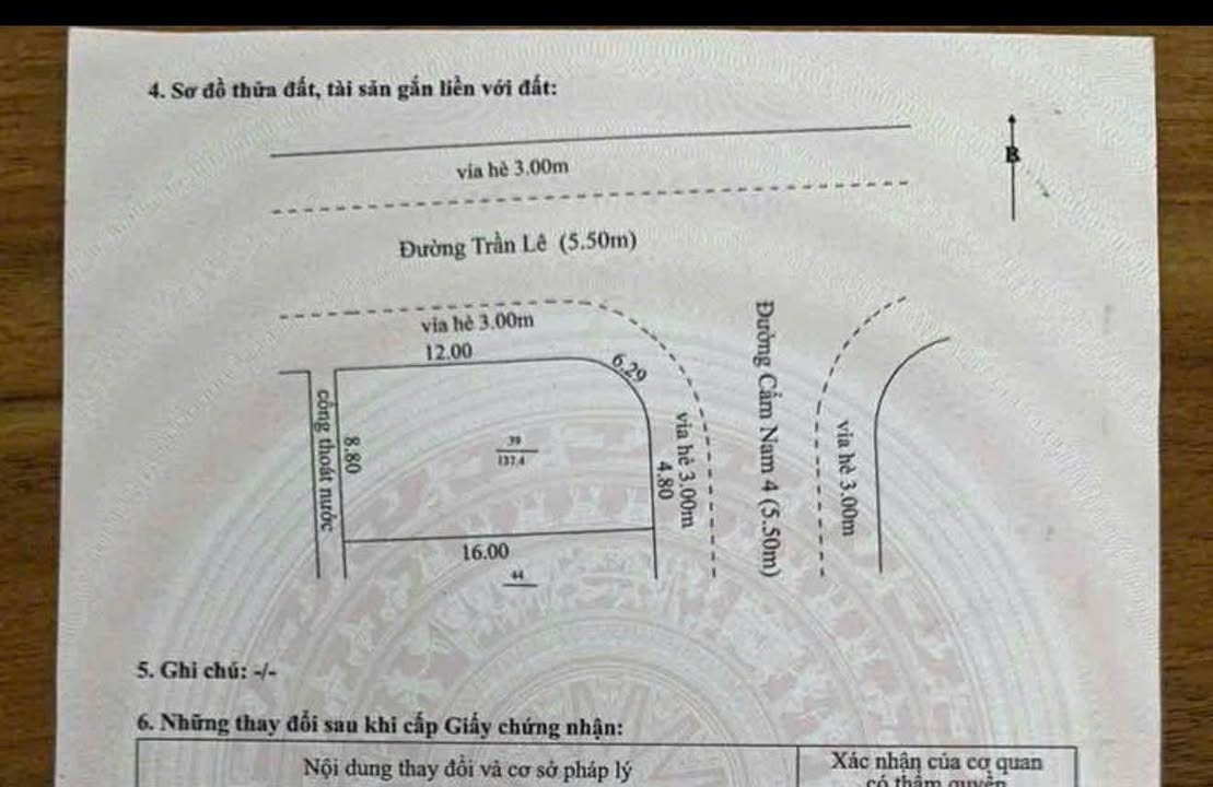 Đất nền Hòa Xuân, Đà Nẵng 137m² giá chỉ 6,5 tỷ - Cơ hội đầu tư hấp dẫn!