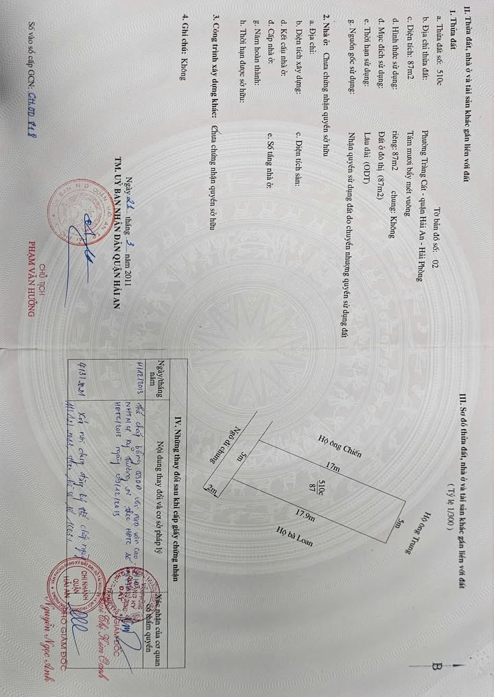 Đất nền Tràng Cát, Hải Phòng 87m² giá chỉ từ 20 triệu/m² - Cơ hội đầu tư tuyệt vời!