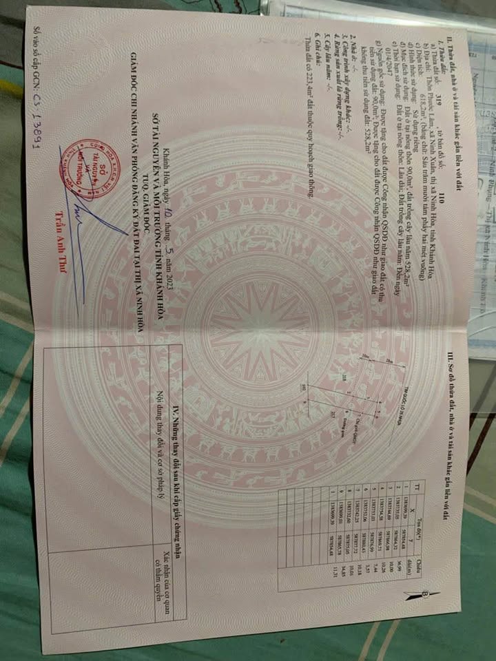 Đất thổ cư mặt tiền đường 26, Ninh Hòa 618m² giá 2.4 tỷ - Cơ hội đầu tư hấp dẫn!