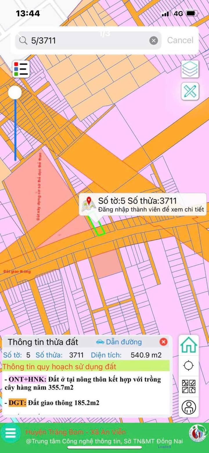 Đất thổ cư 100% mặt tiền Phùng Hưng 525m² - Giá tốt thương lượng