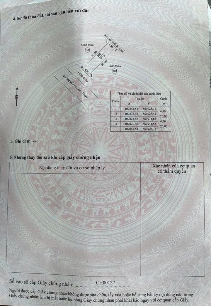 Đất nền đường Số 4 Khu đô thị Tây Bắc Rạch Giá 90m² giá 1.97 tỷ - Vị trí đẹp tiềm năng sinh lời!