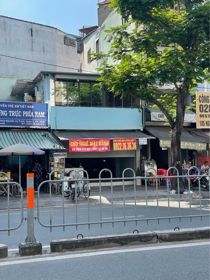 Cho thuê mặt bằng Nguyễn Cư Trinh, Quận 1, 80m² - Vị trí đắc địa, kinh doanh thuận lợi!