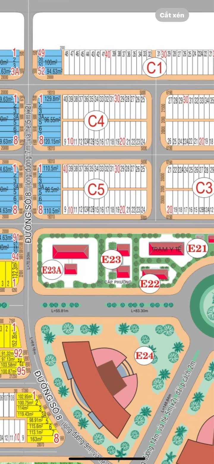 Lô đất KĐT Tây Bắc Rạch Giá 90m² giá 1.8 tỷ - Vị trí đẹp, xây dựng tự do!