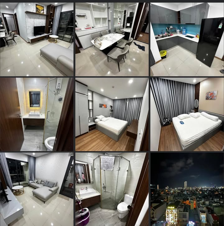 Căn hộ cao cấp Phú Tài Residence Quy Nhơn 2PN giá 7.5 triệu - Đầy đủ nội thất sang trọng!