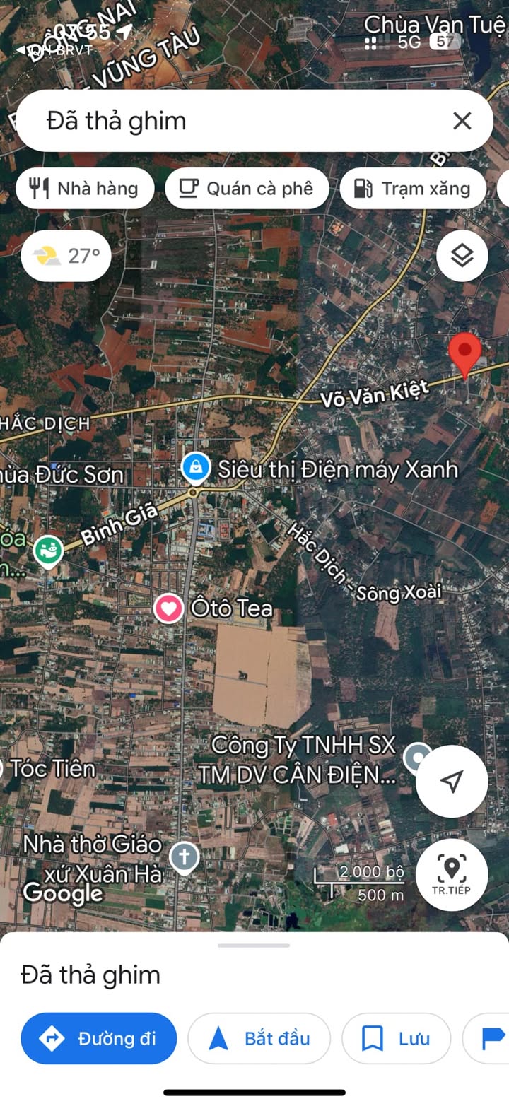 Đất mặt tiền Võ Văn Kiệt, Tân Thành 120m² giá 1.6 tỷ - Cơ hội đầu tư hiếm có!