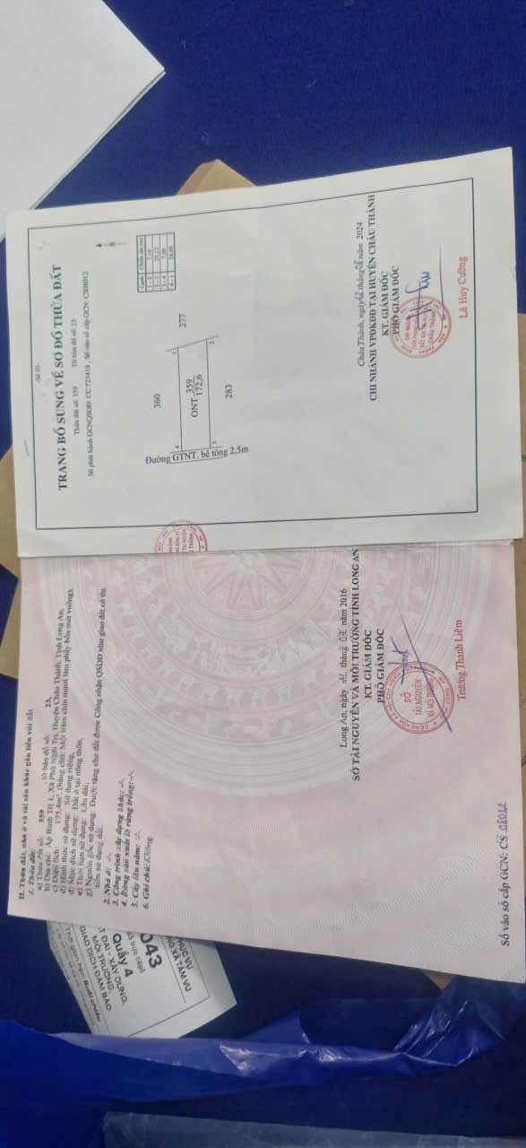 Đất thổ cư 172m² Phú Ngãi Trị, Châu Thành giá 700 triệu - Cơ hội đầu tư tuyệt vời!