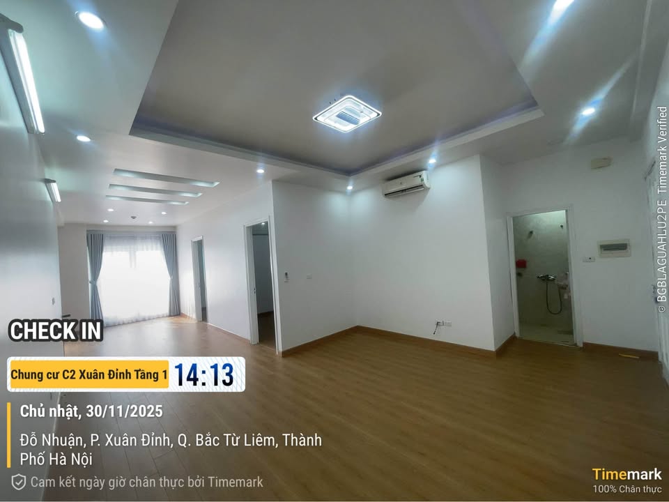 Căn hộ C2 Xuân Đỉnh 85m² giá 4 tỷ - Thiết kế hiện đại, gần công viên