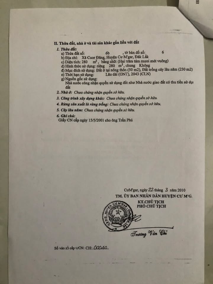 Nhà mặt tiền Quốc lộ 14, xã Cuôr Đăng, 300m² - Đầu tư sinh lời với cây sầu riêng cổ thụ!