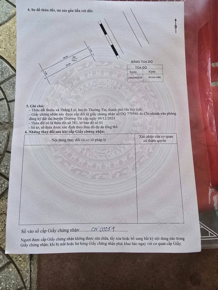 Đất nền Thắng Lợi, Thường Tín 100m² giá 7.7 tỷ - Kinh doanh đỉnh cao!