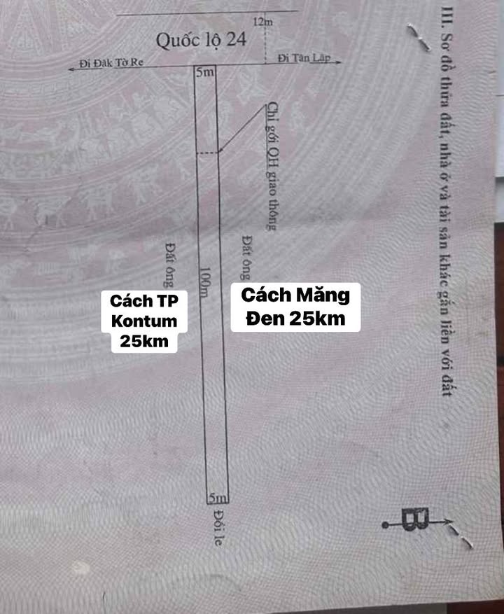 Đất thổ cư 500m² tại thôn 9, Đắk Ruồng - Giá chỉ 600 triệu - Tiềm năng đầu tư lớn!