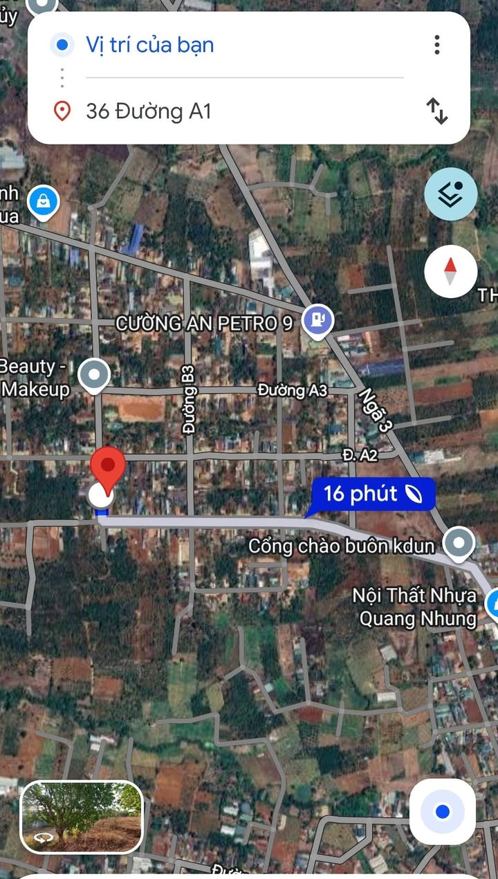 Đất mặt tiền đường B4, thôn 4, Cư Êbur 96m² giá chỉ 1.27 tỷ - Cơ hội đầu tư hấp dẫn!