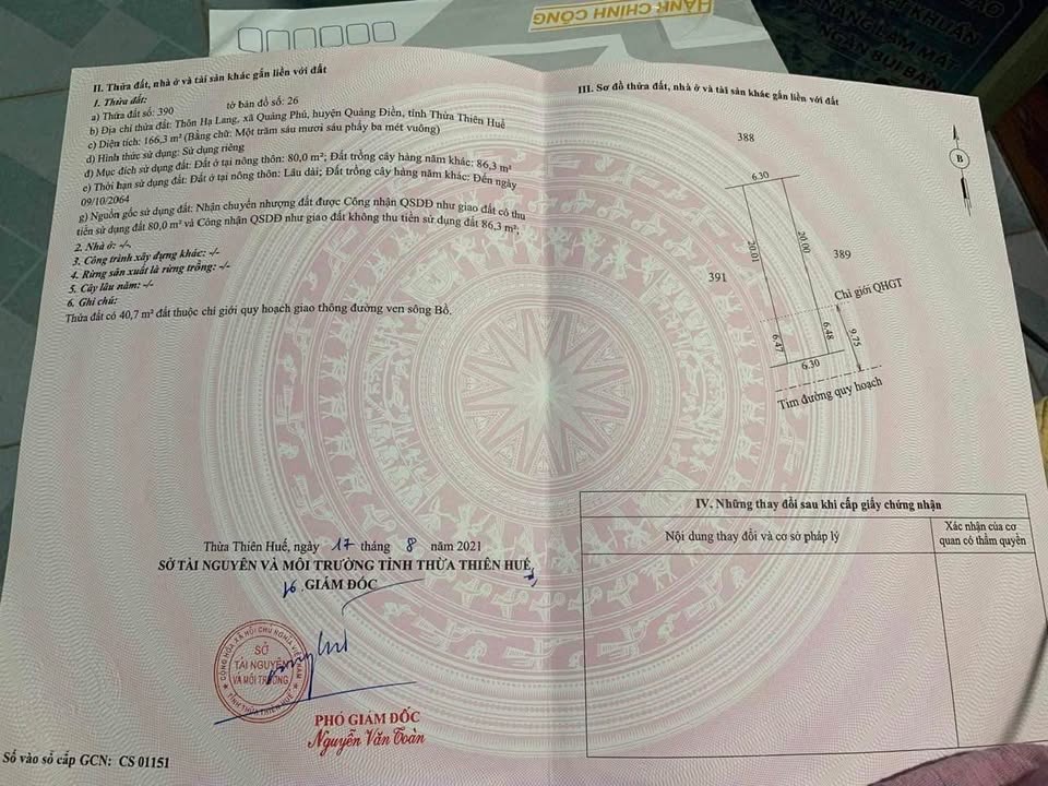 Bán gấp FrontHouse Hạ Lang, Quảng Phú 166m² - Tiềm năng kinh doanh tuyệt vời!