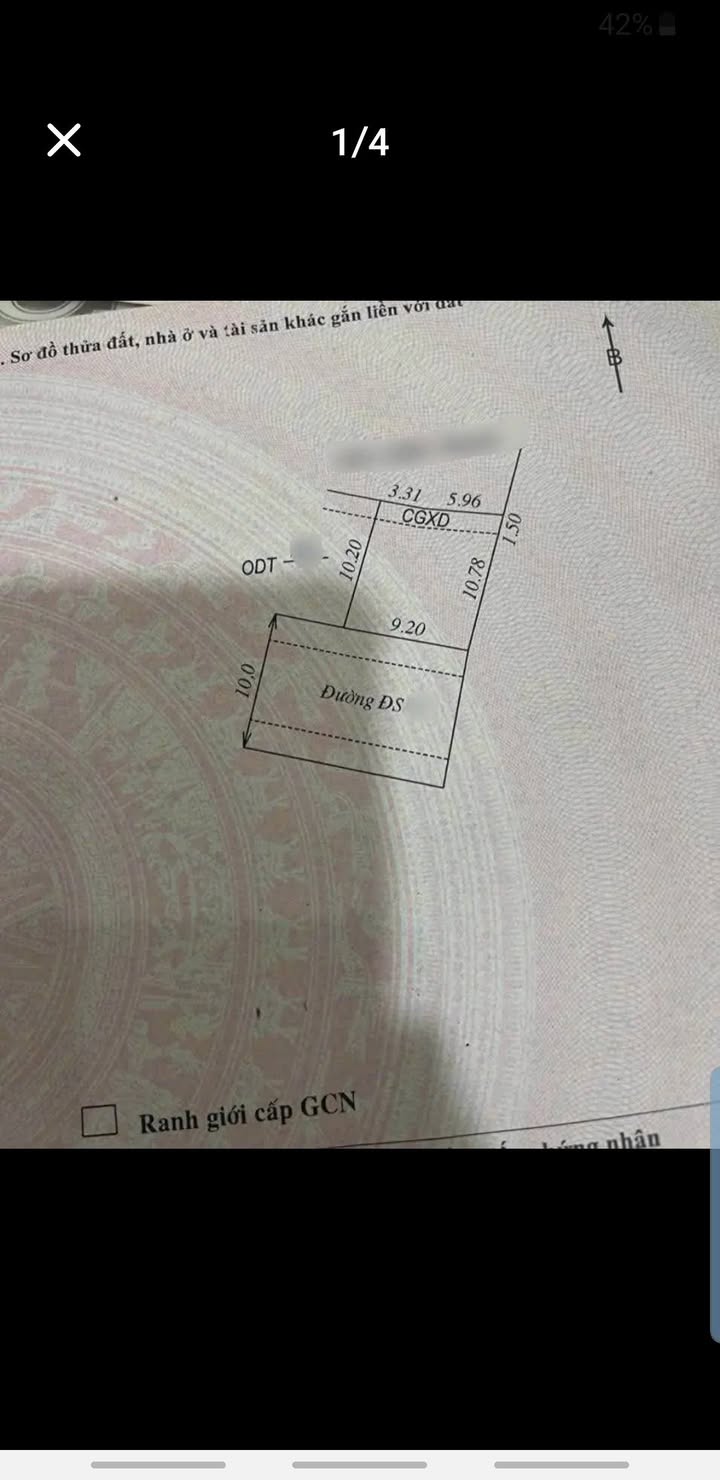 Đất Mặt Tiền Khu Bờ Giao Trung Tín 1, Tuy Phước 96m² giá 1.1 tỷ - Cơ hội đầu tư hiếm có!