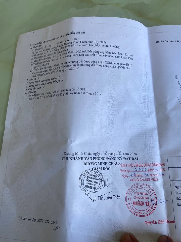 Nhà bán tại Bàu Năng, Dương Minh Châu 250m² - Giá cả thương lượng linh hoạt!