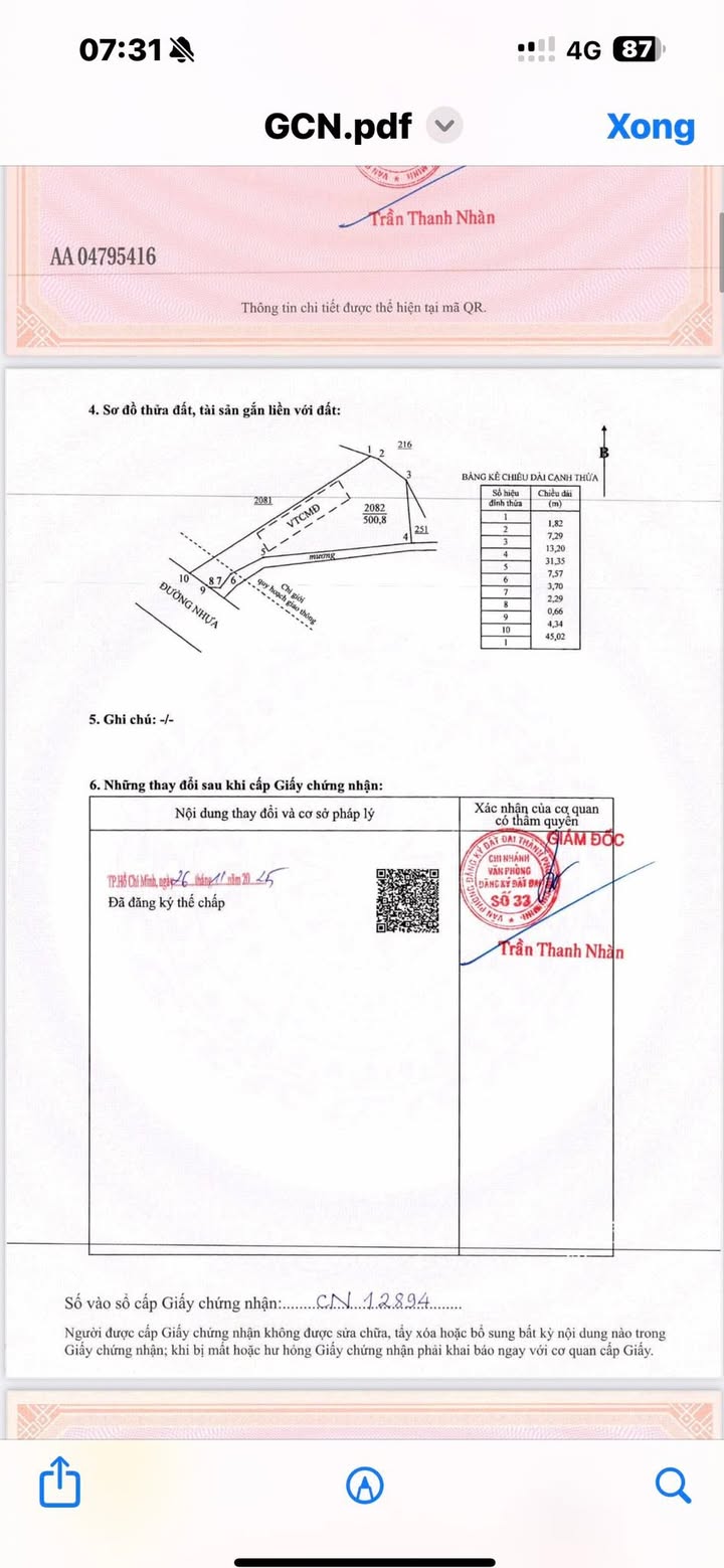 Đất nền mặt tiền đường 992, xã Đất Đỏ 500m² - Sổ riêng, giá chỉ 900 triệu!
