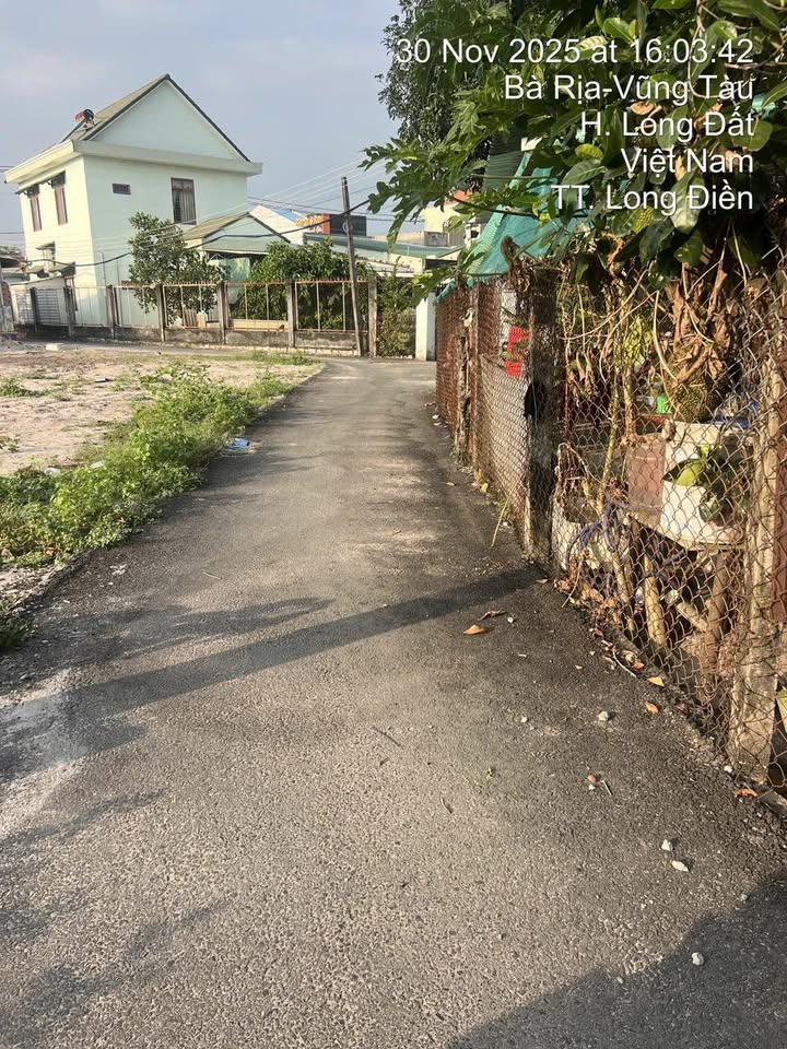 Đất thổ cư Long Điền 150m² giá 1.25 tỷ - Mặt tiền đường nhựa, sẵn sàng xây dựng!
