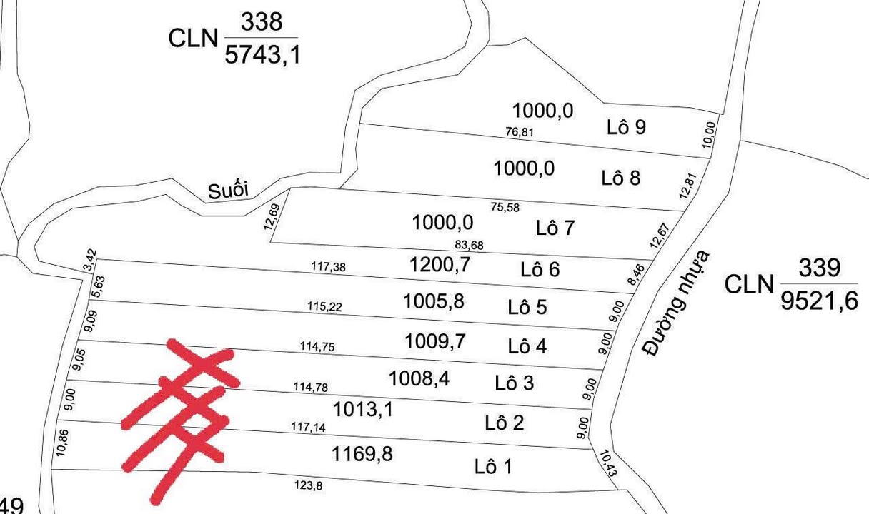Đất vườn 360m² xã Bàu Lâm, giá chỉ từ 450 triệu - Đầu tư sinh lời ngay!