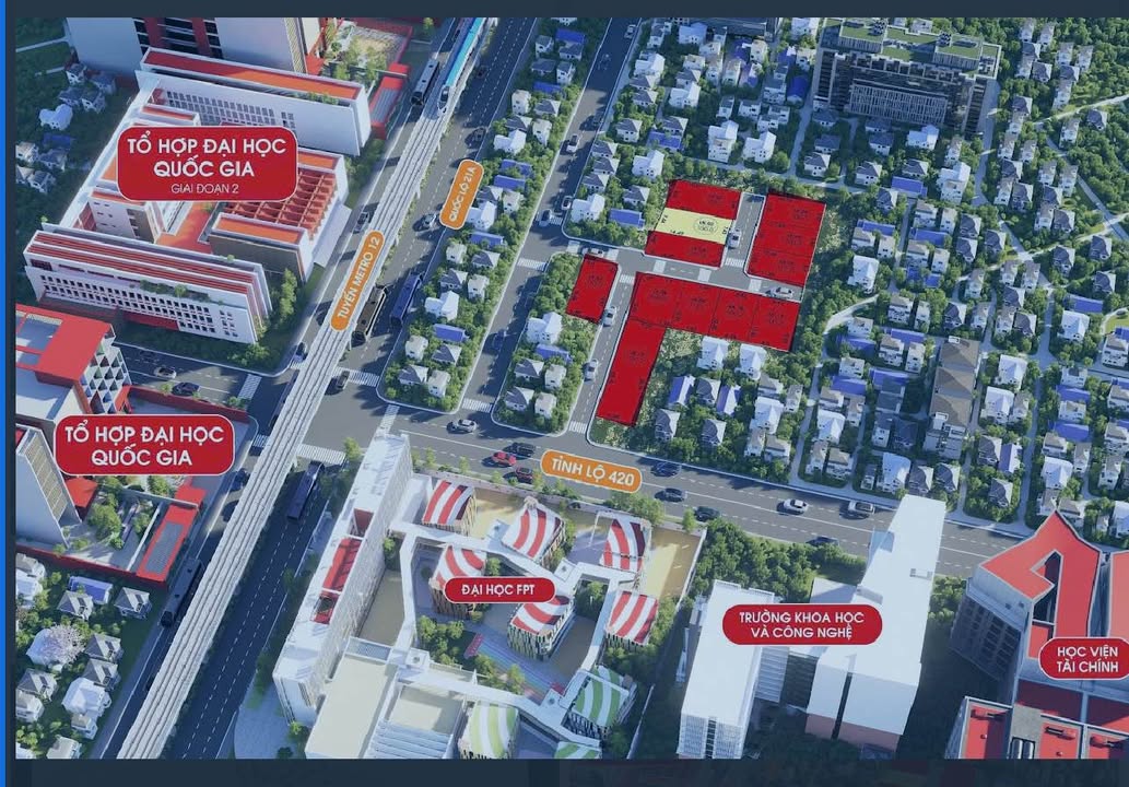 Đất thổ cư 100m² tại Thạch Thất, Hà Nội - Đầu tư sinh lời hấp dẫn!