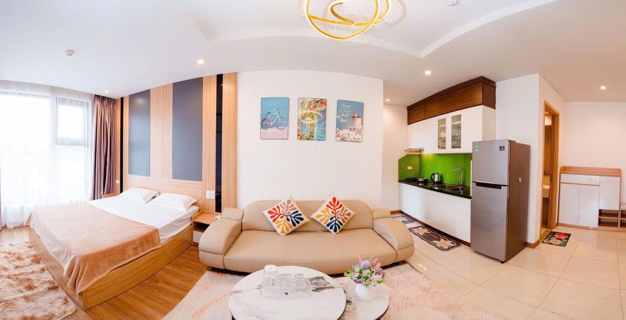 Căn studio Hùng Thắng, Hạ Long 5 triệu/tháng - Đầy đủ nội thất, chỉ việc vào ở!