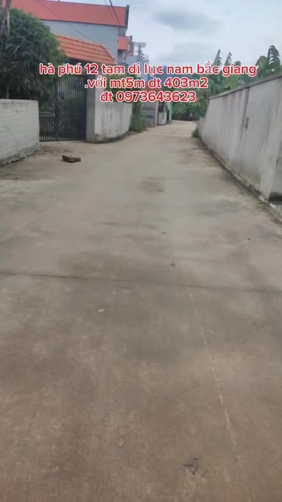 Đất nền Tam Dị Lục Nam 403m² giá chỉ 1 tỷ - Tiện ích đầy đủ