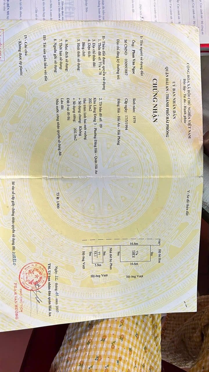 Đất mặt đường Lũng Đông Hải Phòng 53m² giá 40 tỷ - Đầu tư sinh lời ngay!