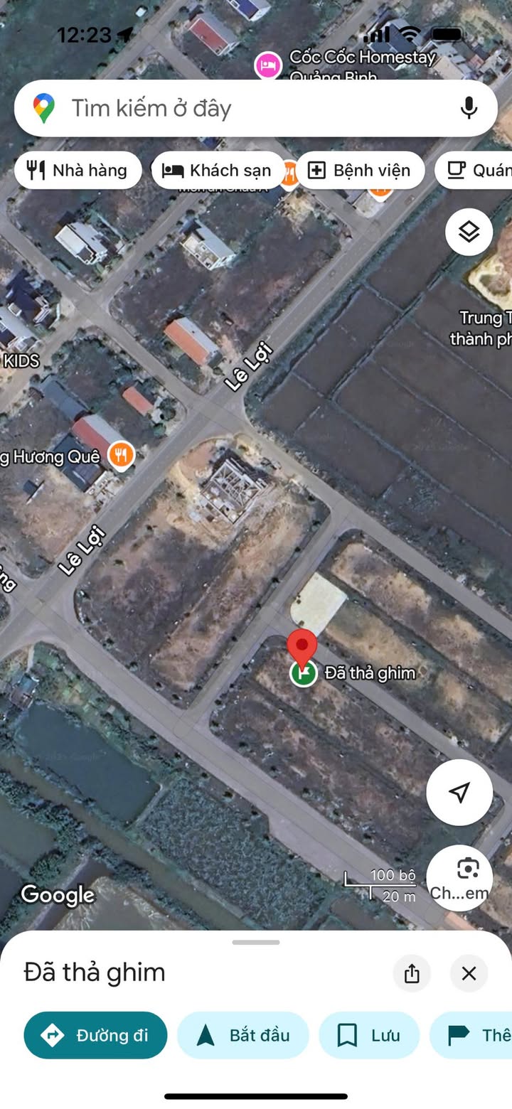 Đất cho thuê dài hạn dự án Đông Nam Lê Lợi 160m² - Phù hợp làm nhà xưởng hoặc quán cà phê!