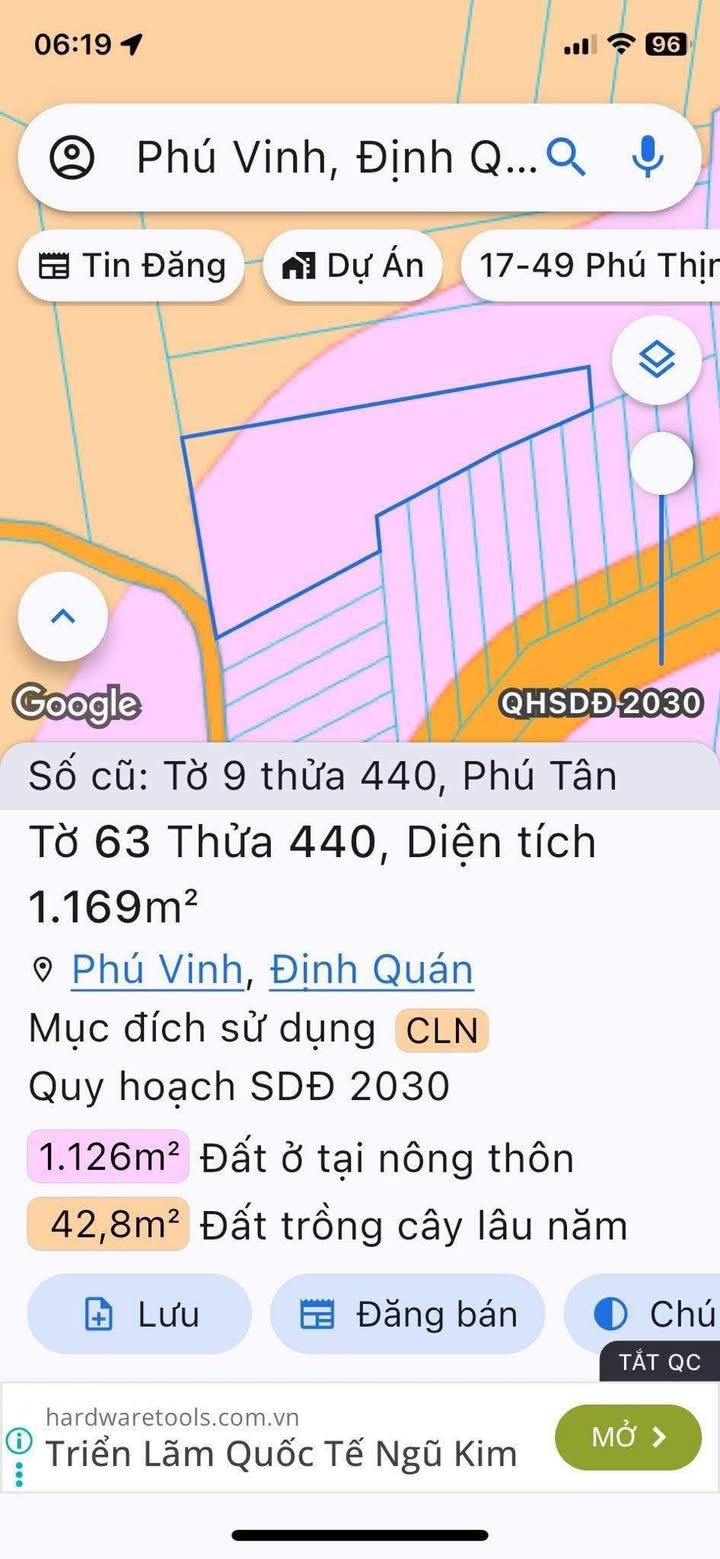 Đất nền Hồng Phú Trảng Bom 4000m² giá 360 triệu - Cơ hội đầu tư tuyệt vời!