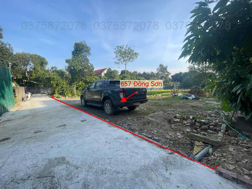 Đất nền 657m² Đông Sơn Chương Mỹ - Đường rộng ô tô đỗ tận nơi, vị trí đắc địa!