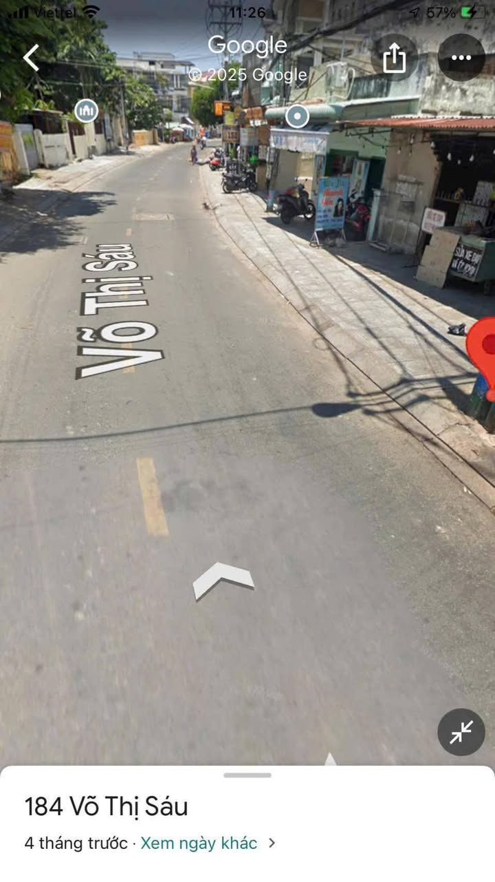 Nhà mặt tiền Võ Thị Sáu, Phan Thiết 140m² giá 4.5 tỷ - Kinh doanh sầm uất!