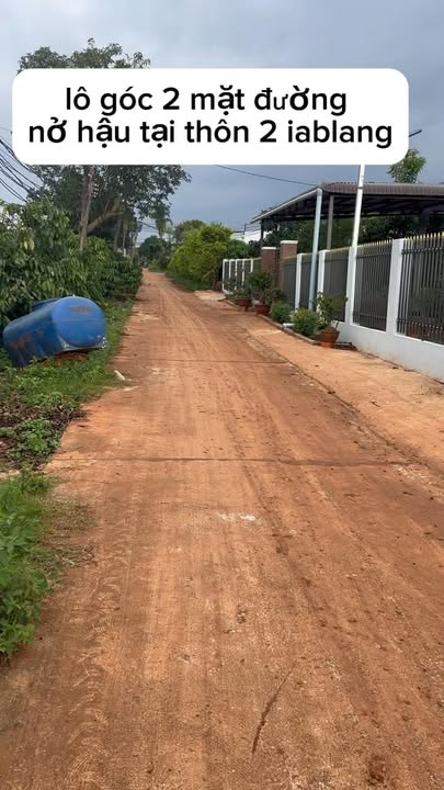 Đất nền thôn 2, xã Ia Blang, huyện Chư Sê, 145m² giá 360 triệu - Lô góc 2 mặt tiền đẹp!