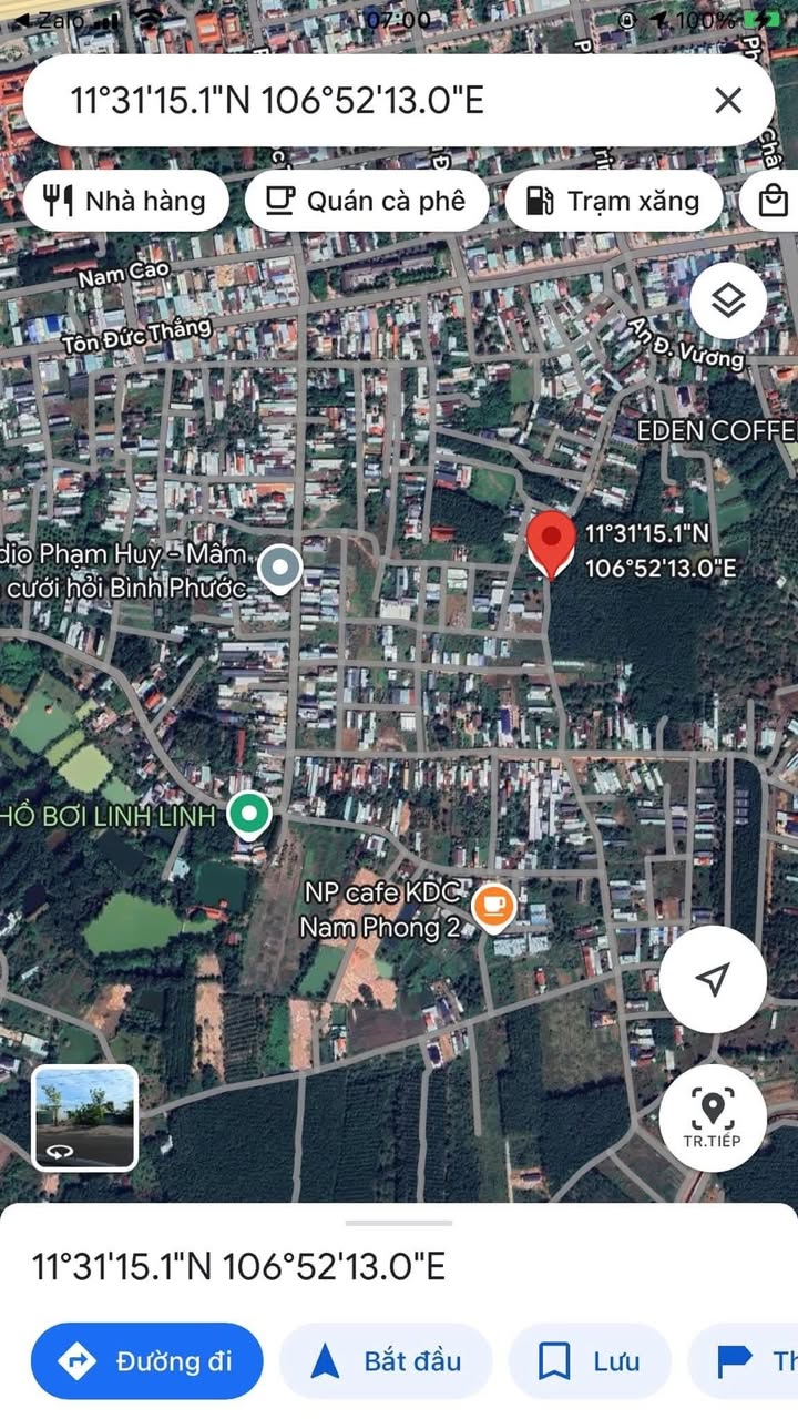 Đất mặt tiền Phan Chu Trinh, Tiến Thành 144m² giá chỉ 700 triệu - Cơ hội đầu tư tuyệt vời!