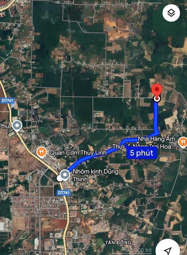 Đất thổ cư Thuận Phú, Đồng Phú, Bình Phước 195m² giá chỉ 200 triệu - Đầu tư sinh lời ngay!