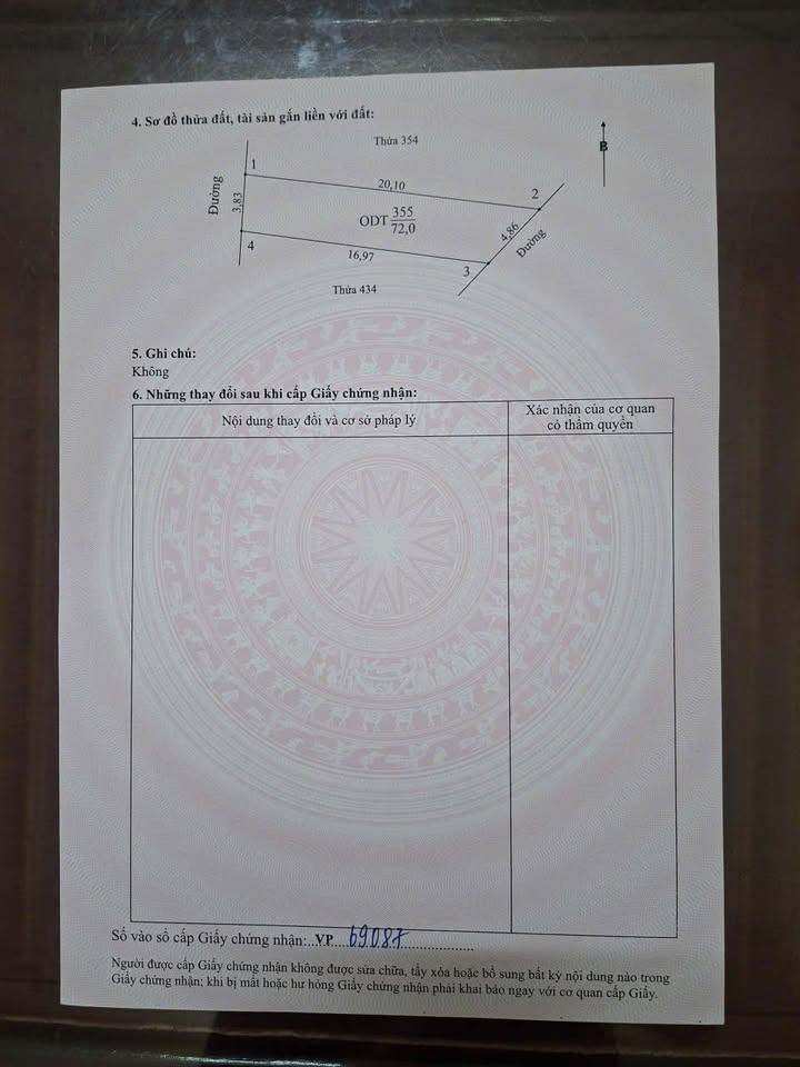 Đất 2 mặt tiền Đường Giải Áp Phan, Khánh Hòa, 72m² - Giá 1 tỷ, chính chủ bán gấp!
