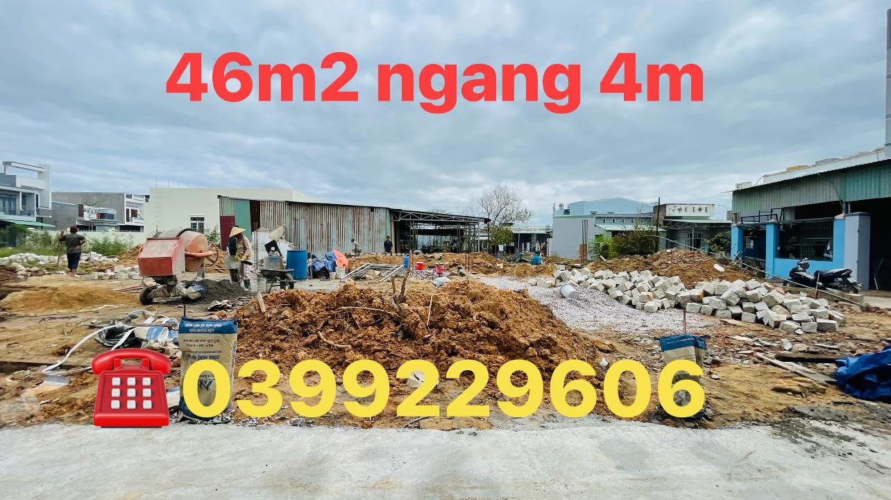 Đất nền đường 4m khu Viện sốt rét Nhơn Phú 46m² giá 1.44 tỷ - Cơ hội đầu tư tuyệt vời!