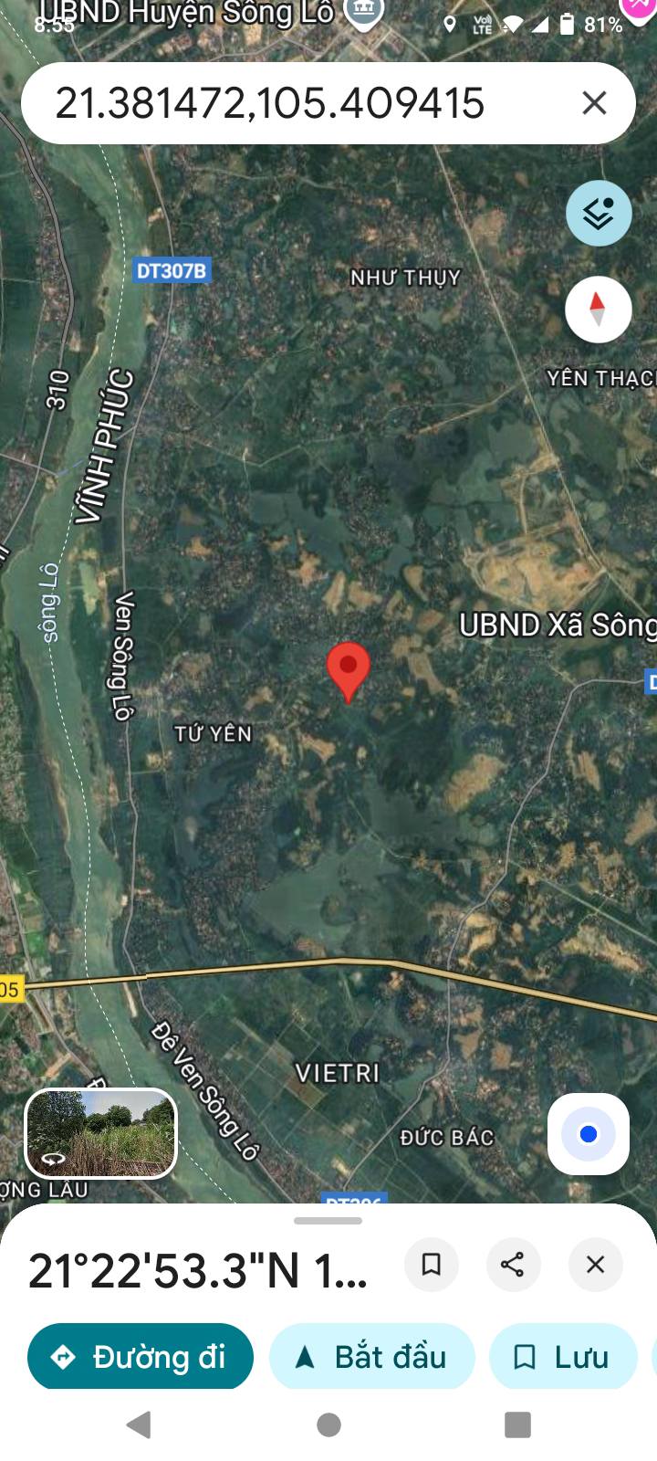 Đất nền Tứ Yên, Sông Lô 1000m² giá chỉ 7 triệu/m² - Đầu tư sinh lời tuyệt vời!