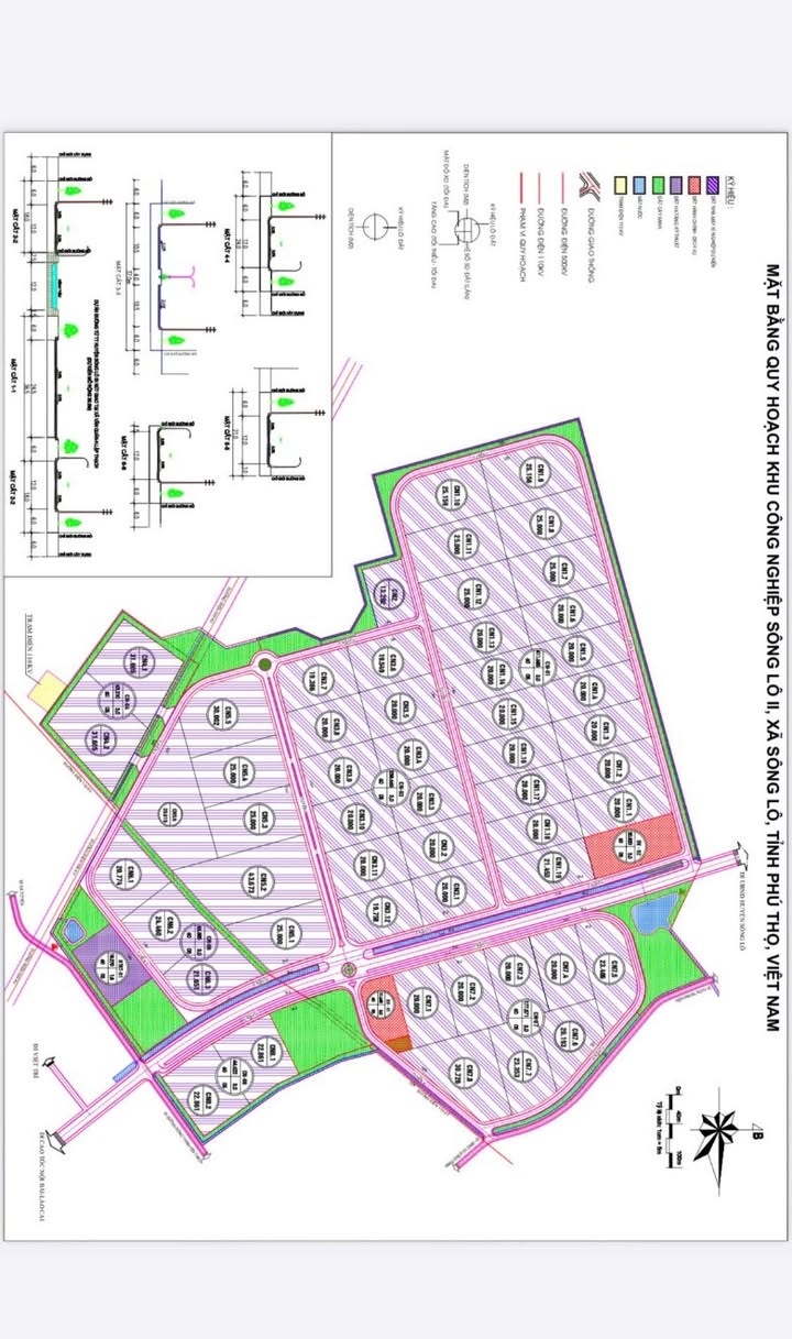 Đất cho thuê tại KCN Sông Lô II Vĩnh Phúc - Sẵn sàng đầu tư ngay!