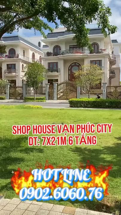 Shophouse Vạn Phúc City Thủ Đức 147m² giá 40 tỷ - Đầu tư sinh lời ngay!