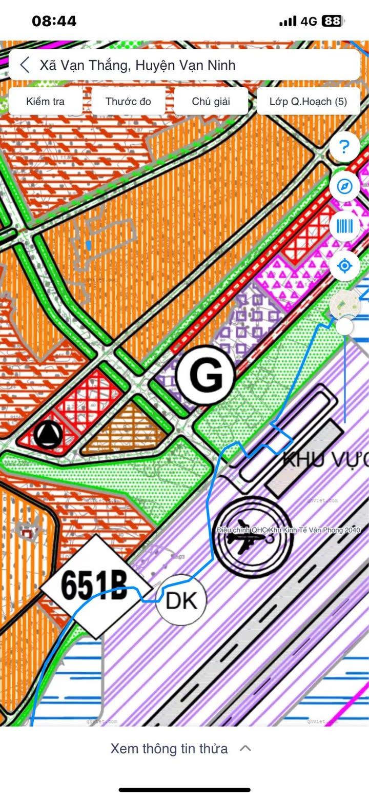 Đất thổ cư Vạn Thắng, Vạn Ninh 591m² giá 590 triệu - Đầu tư sinh lời ngay!