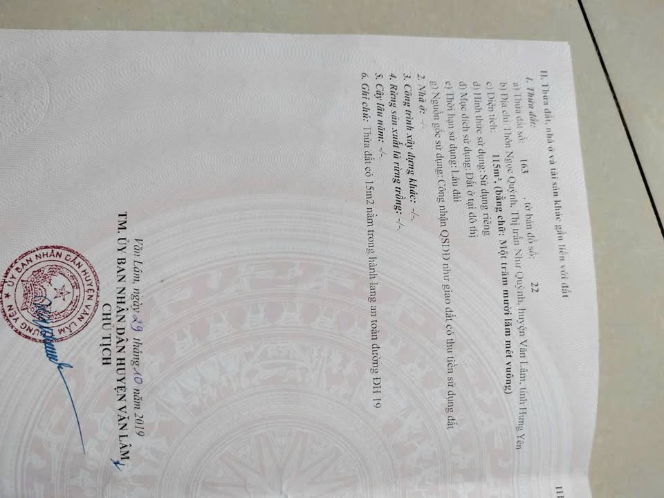 Đất nền Như Quỳnh - Văn Lâm 115m² - Kinh doanh sầm uất, giá thỏa thuận!