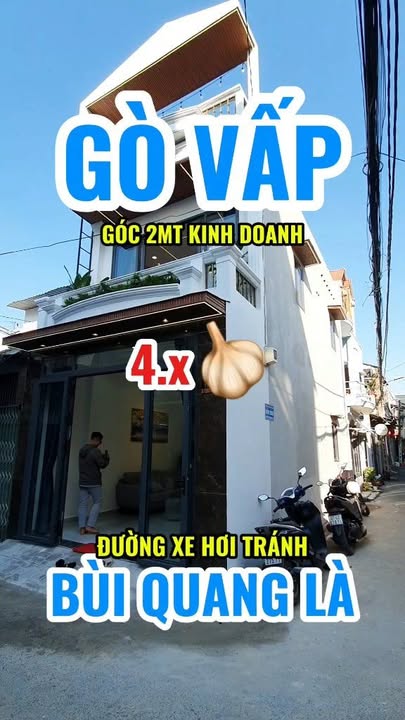 Nhà mặt tiền kinh doanh Gò Vấp 36m² giá 4.48 tỷ - Full nội thất sang trọng!