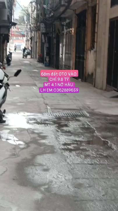 Đất nền 68m² Đông Ngạc giá 9.8 tỷ - Sổ đỏ chính chủ, oto vào tận nơi!