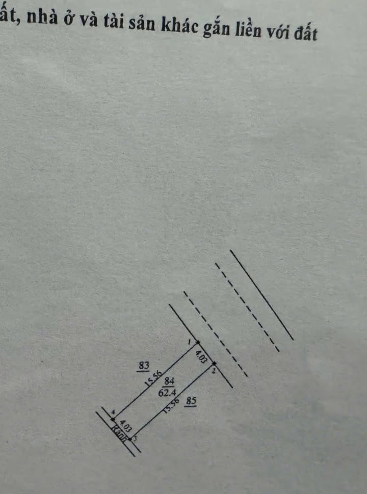 Đất dịch vụ Kim Chung Hoài Đức 62.4m² - Vị trí đẹp, giá thỏa thuận!