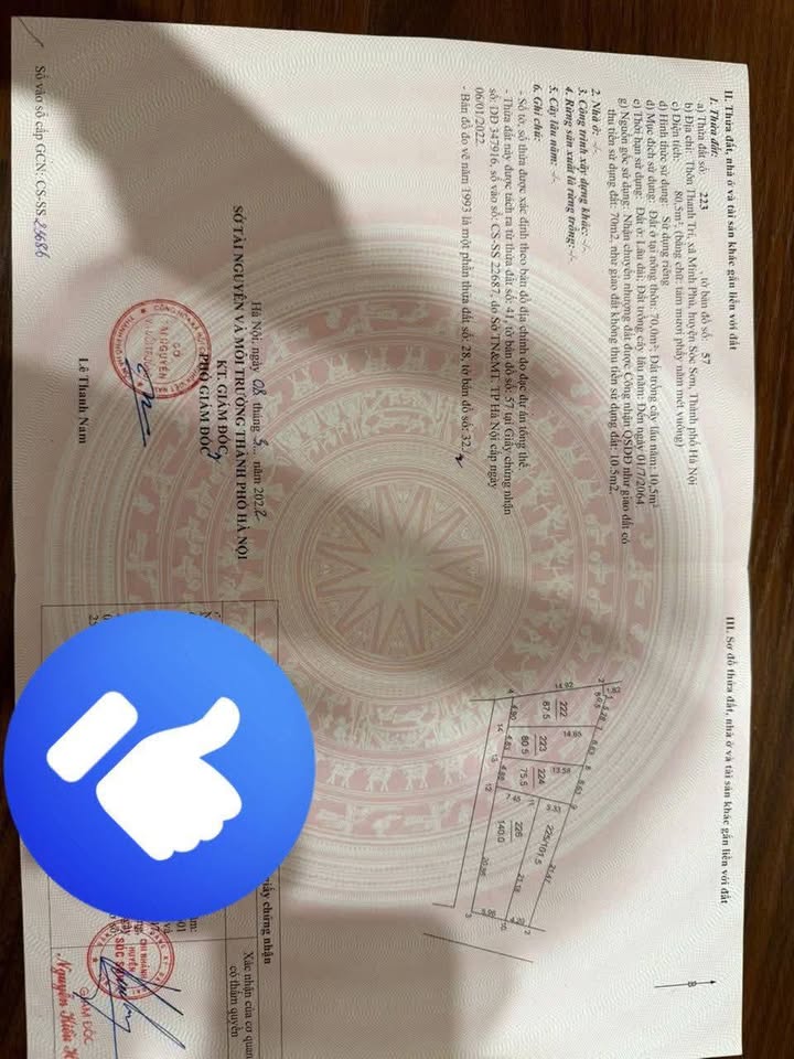 Đất nền Kim Anh, Sóc Sơn 80.2m² giá nhỉnh 20 triệu - Đường thông rộng, tiện ích đầy đủ!